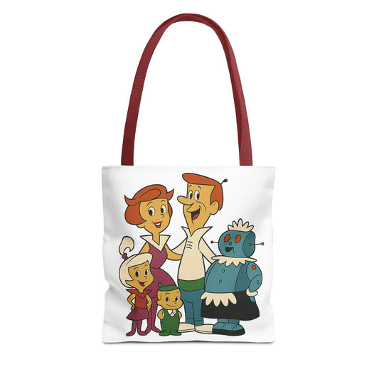 Jetsons Tote Bag - Retro-Future Cartoon Nostalgia Fashion Accessory