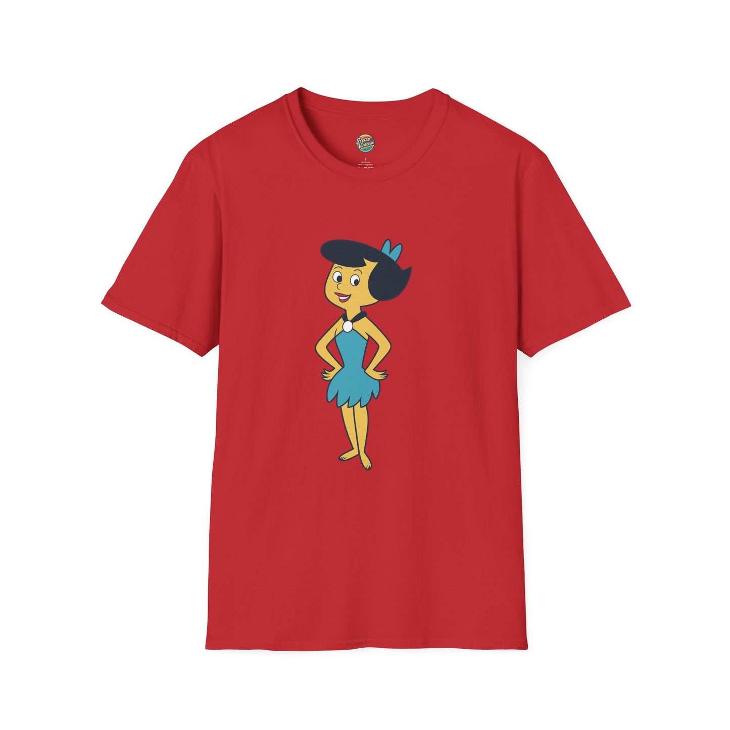Betty Rubble Retro Softstyle T-Shirt