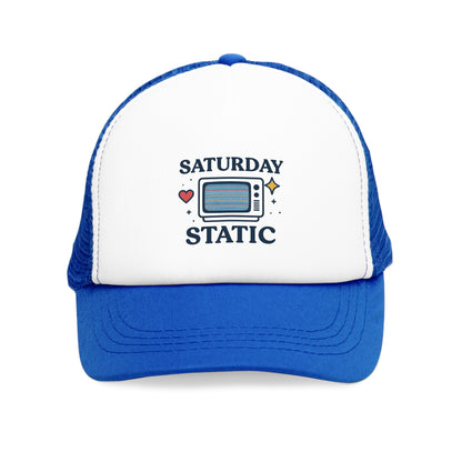 Saturday Static Retro Trucker Cap