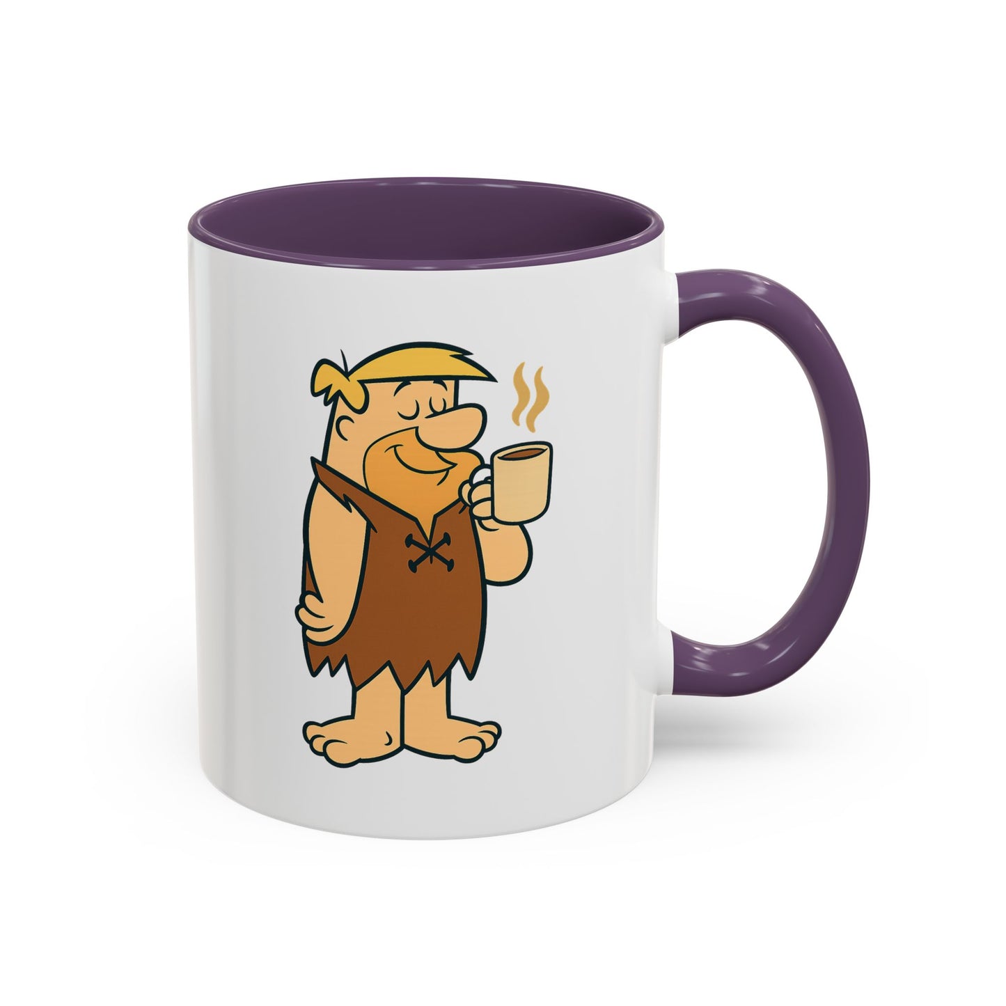 Barney Brew Time Retro Flintstones Nostalgia Mug