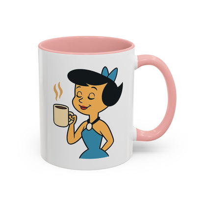 Bedrock Beauty Betty Rubble Retro Mug