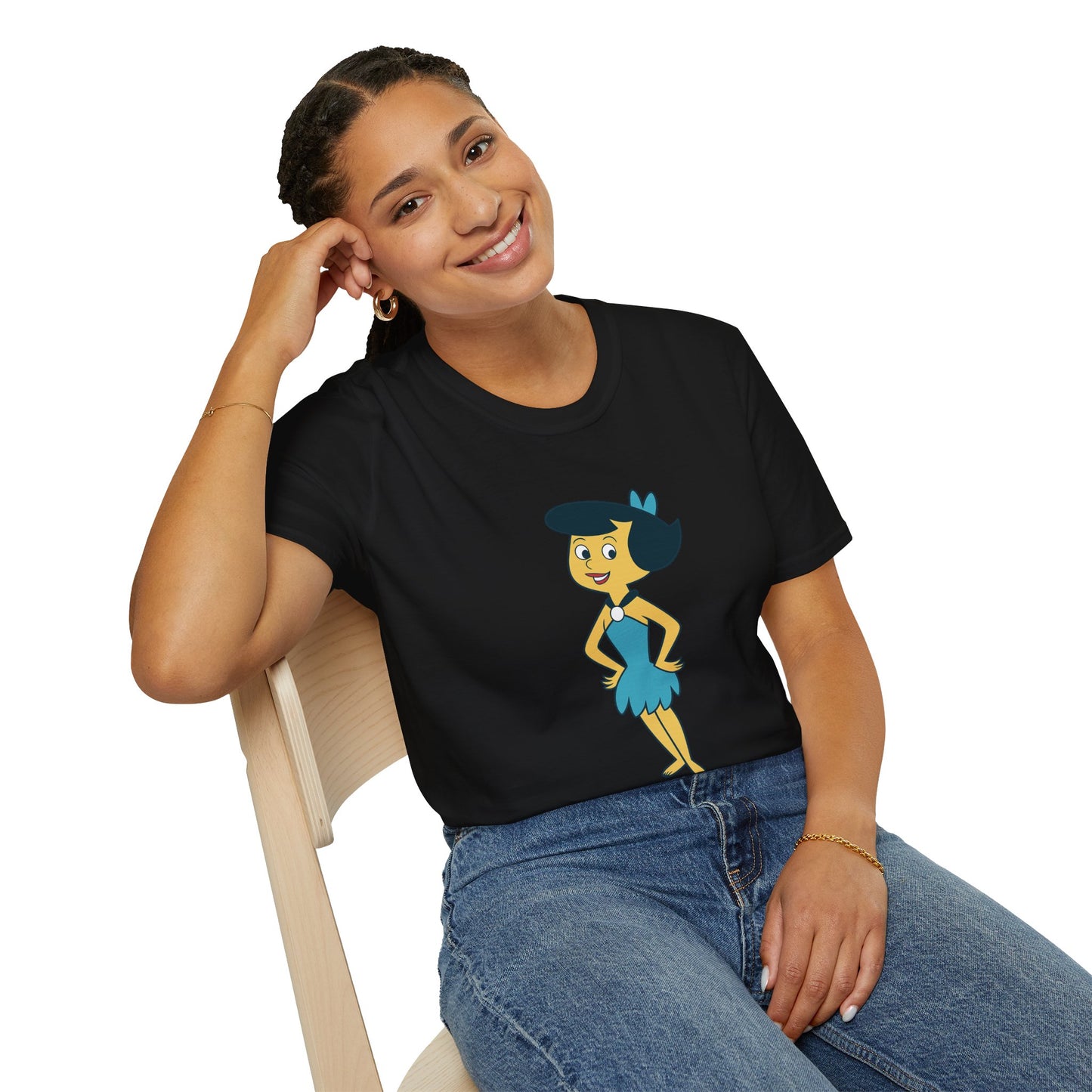 Betty Rubble Retro Softstyle T-Shirt