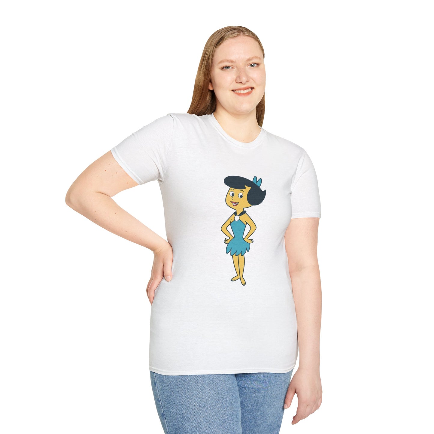 Betty Rubble Retro Softstyle T-Shirt