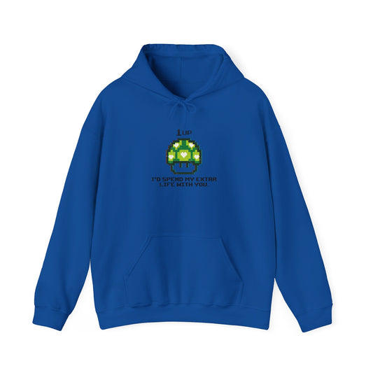 The "Extra Life" 8-Bit Hoodie