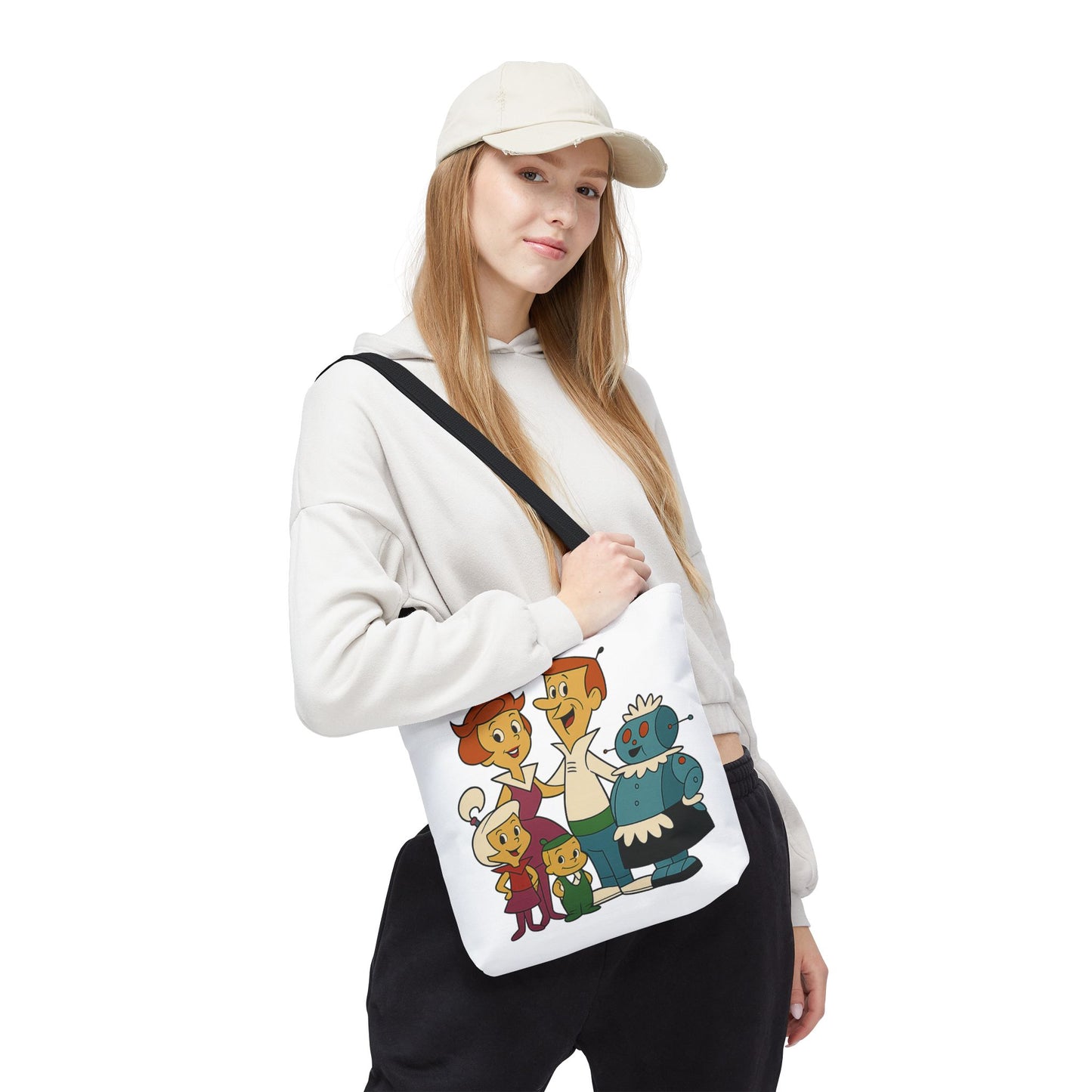 Jetsons Tote Bag - Retro-Future Cartoon Nostalgia Fashion Accessory
