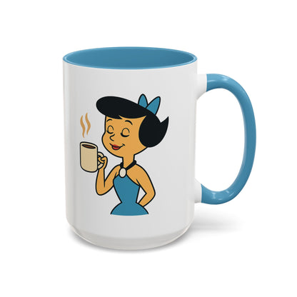 Bedrock Beauty Betty Rubble Retro Mug
