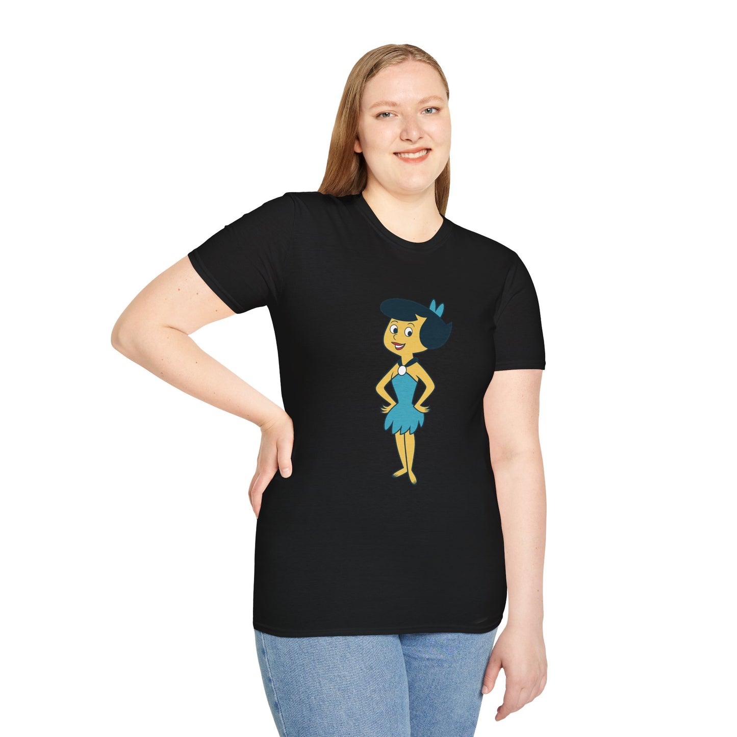 Betty Rubble Retro Softstyle T-Shirt