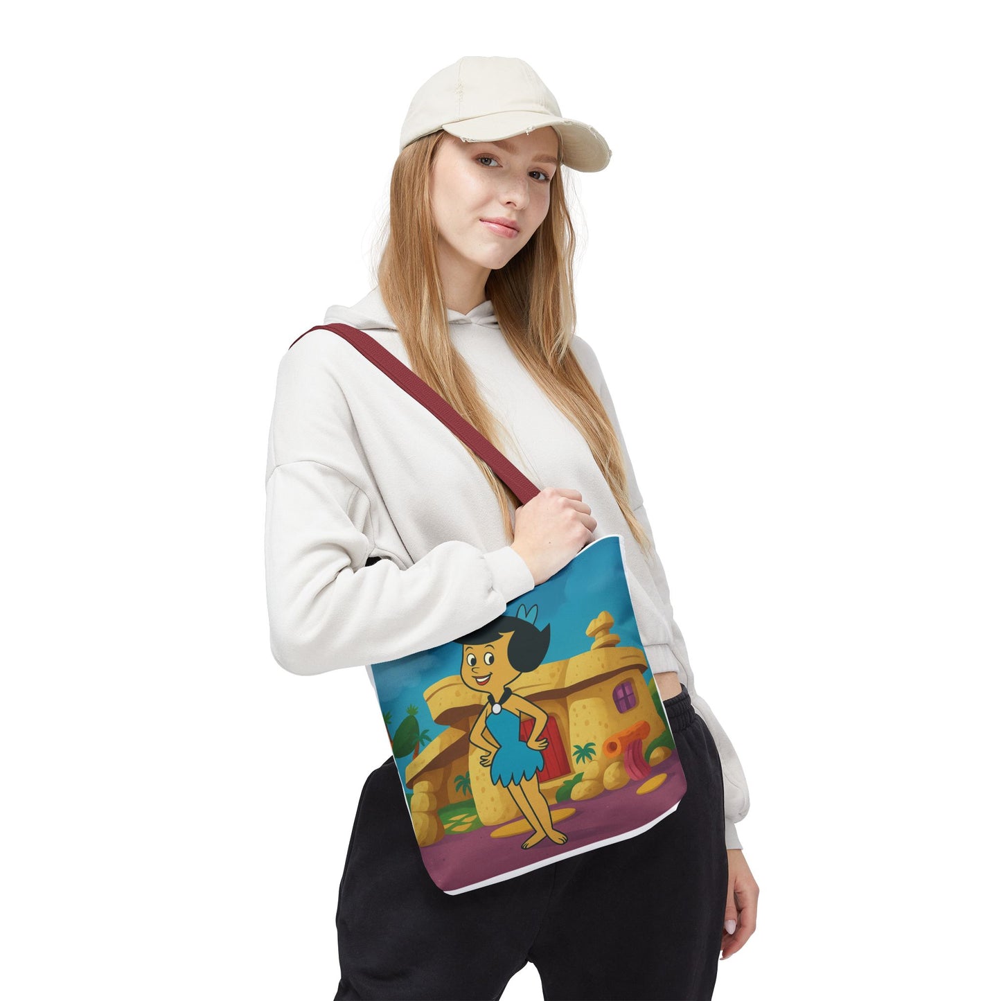 Betty Rubble Tote Bag - Retro Chic Nostalgia Accessory