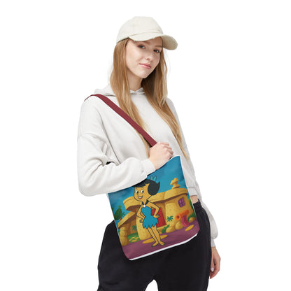 Betty Rubble Tote Bag - Retro Chic Nostalgia Accessory