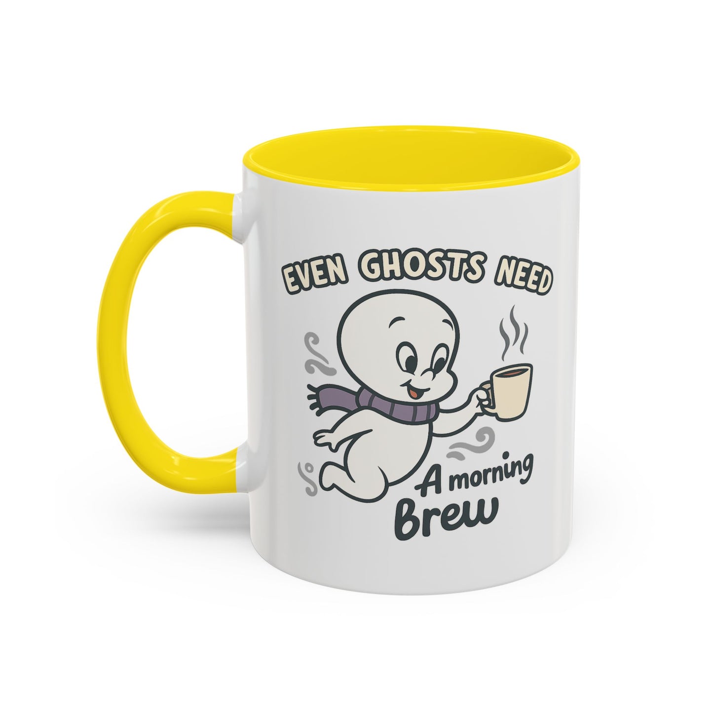 Retro Brew Casper The Friendly Ghost Mug — A Cozy, Spooky Throwback for Your Morning ☕👻✨