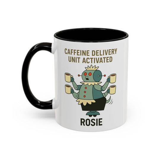 ☕ Rosie Jetson Mug – Caffeine Delivery Unit Activated! ⚡🤖✨