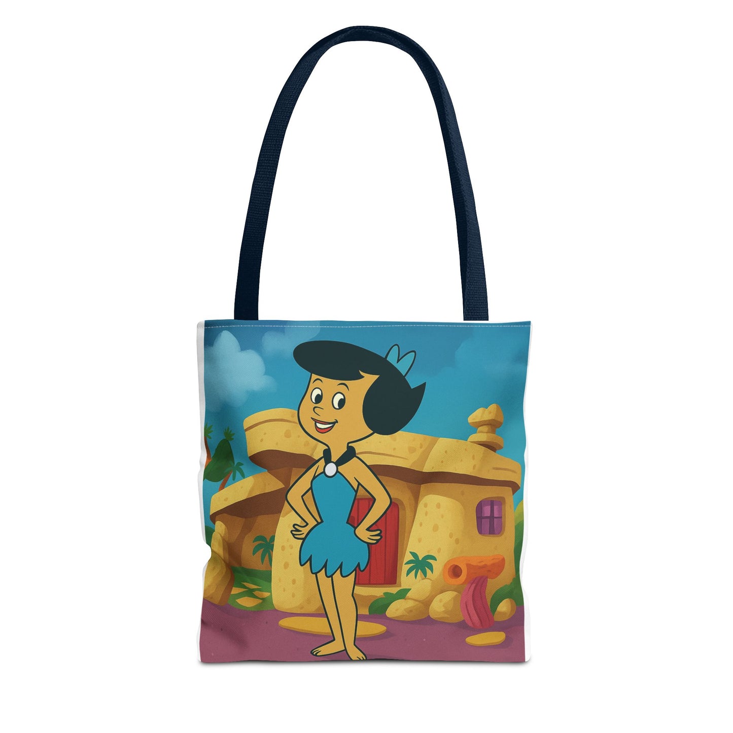 Betty Rubble Tote Bag - Retro Chic Nostalgia Accessory
