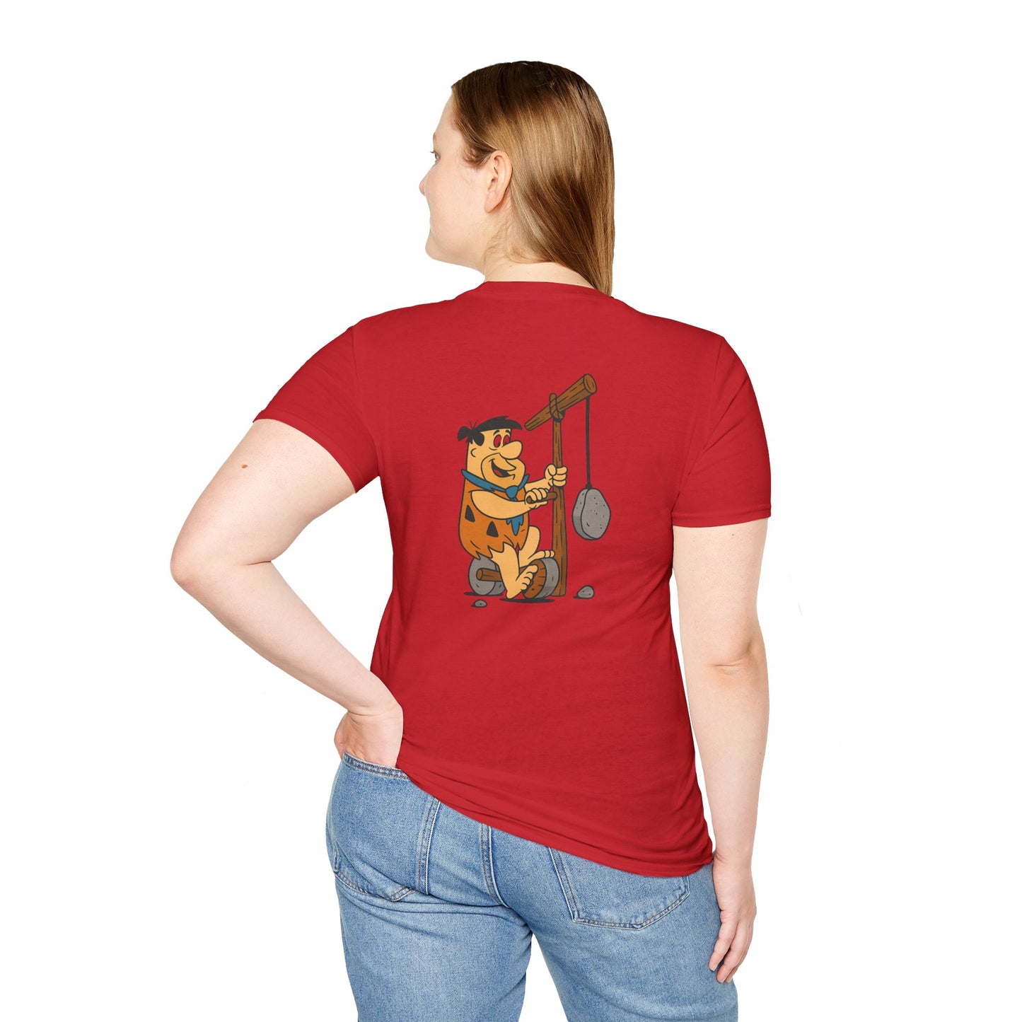 Retro Fred Flintstone Softstyle T-Shirt