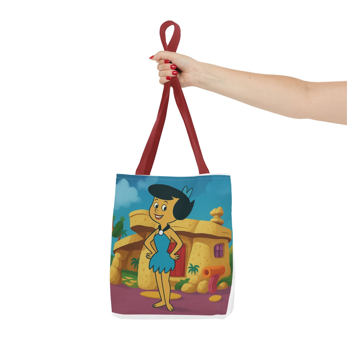 Betty Rubble Tote Bag - Retro Chic Nostalgia Accessory