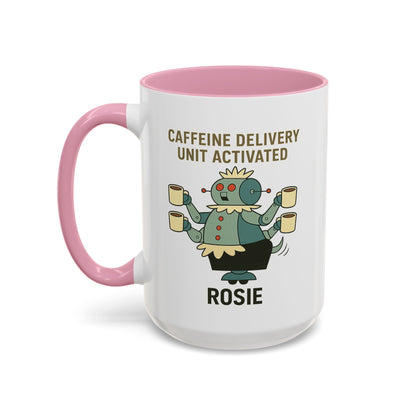 ☕ Rosie Jetson Mug – Caffeine Delivery Unit Activated! ⚡🤖✨
