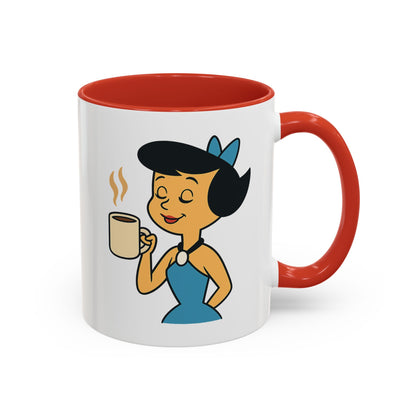Bedrock Beauty Betty Rubble Retro Mug