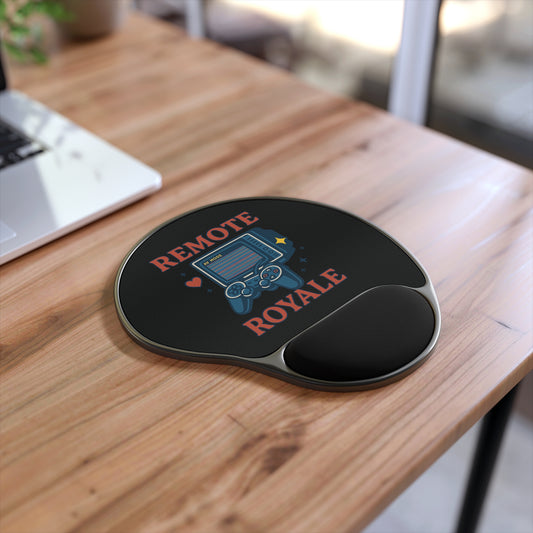 🖱️Remote Royale™ Retro Gamer Mouse Pad (Ergonomic Edition)