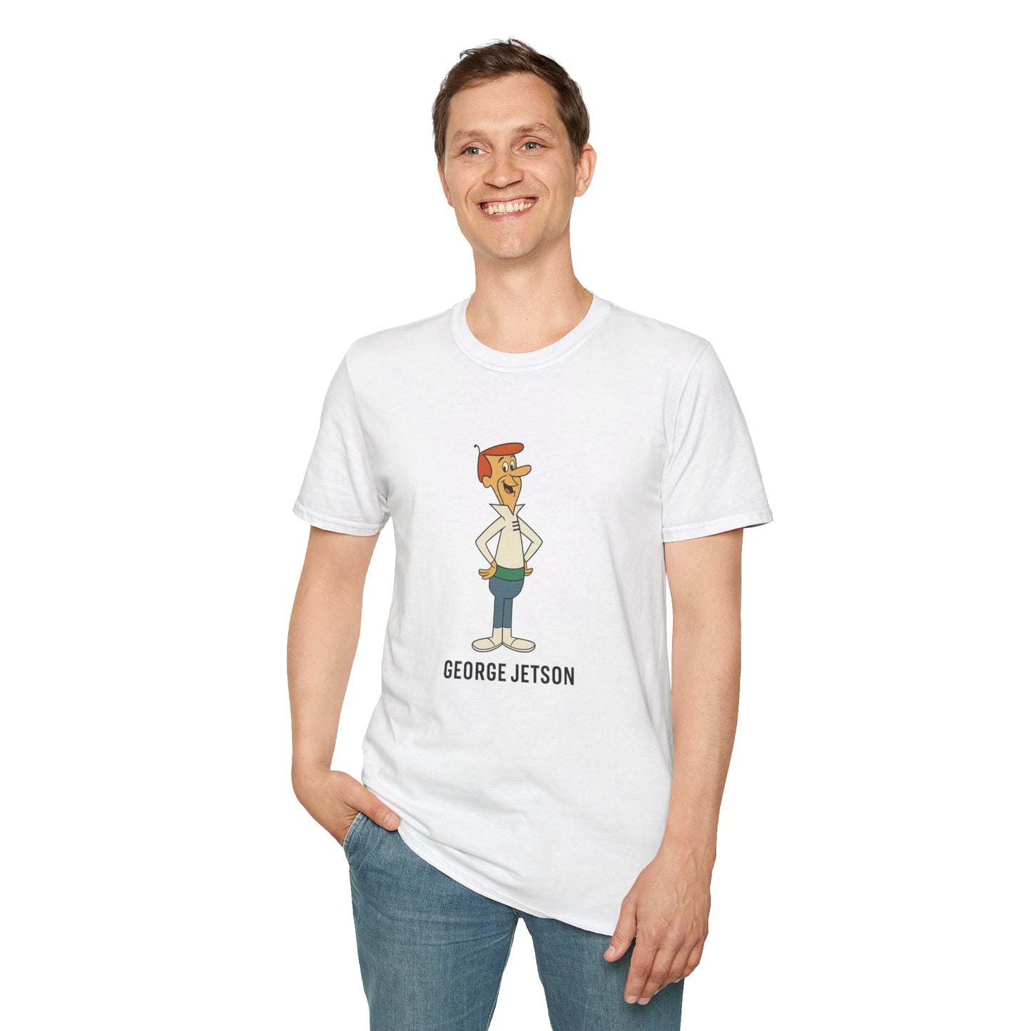 George Jetson Retro T-Shirt - Fun and Colorful 90s Kids Cartoon Tee