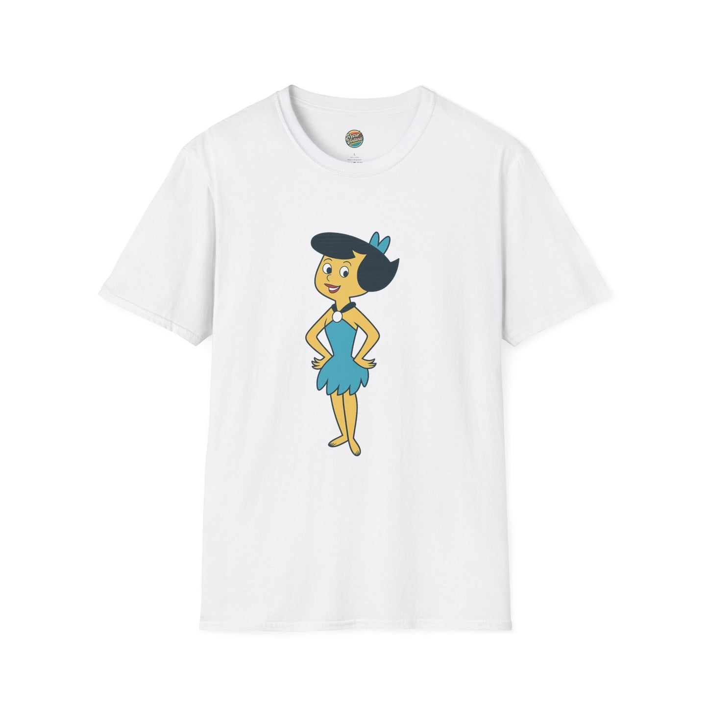 Betty Rubble Retro Softstyle T-Shirt