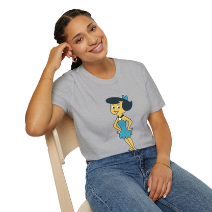 Betty Rubble Retro Softstyle T-Shirt