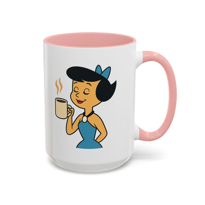 Bedrock Beauty Betty Rubble Retro Mug