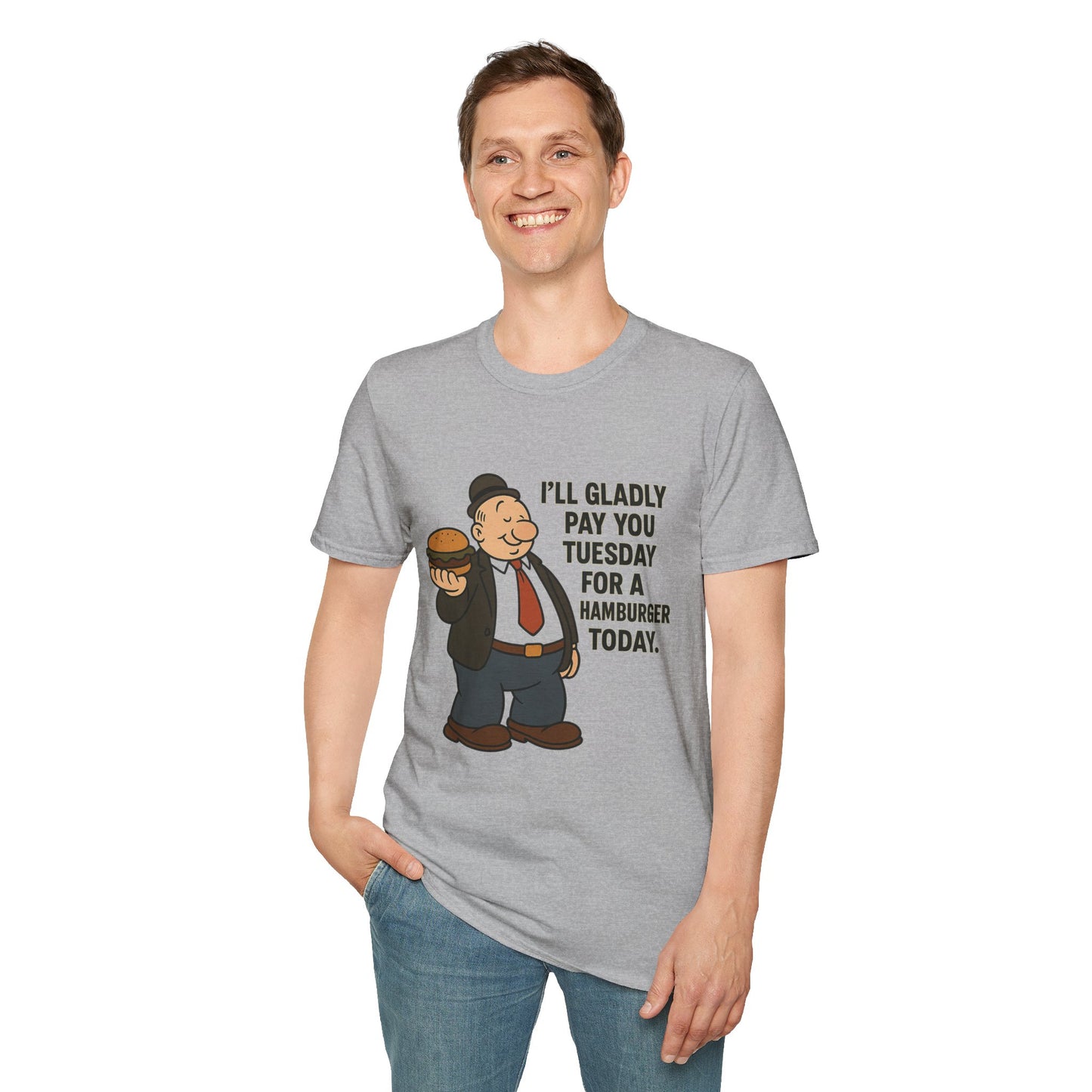 Wimpy’s Classic Burger Tee – ‘I’ll Gladly Pay You Tuesday…’
