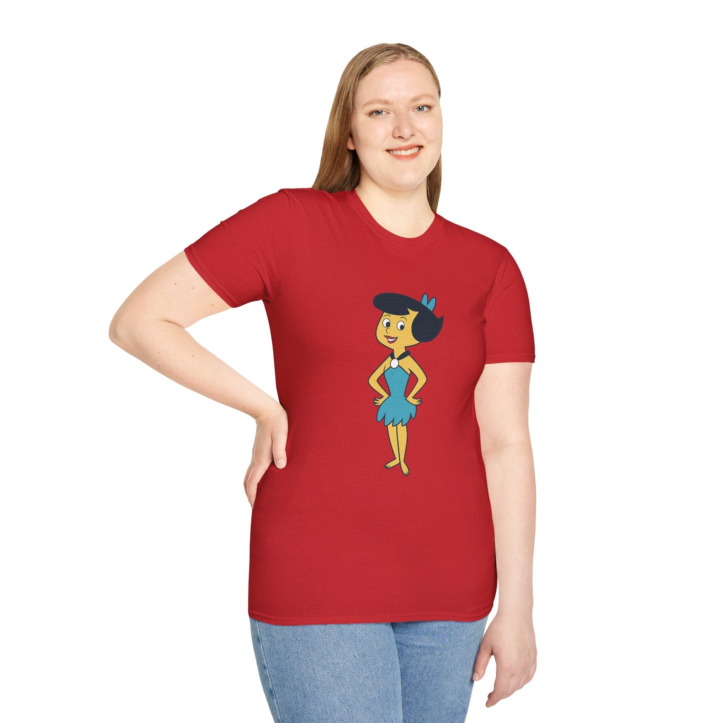 Betty Rubble Retro Softstyle T-Shirt