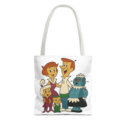 Jetsons Tote Bag - Retro-Future Cartoon Nostalgia Fashion Accessory