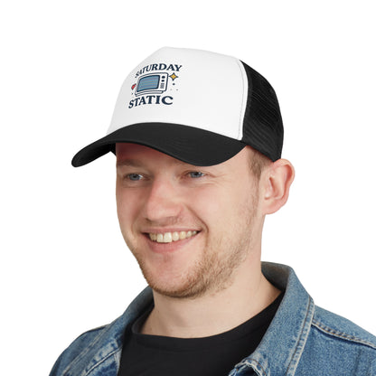 Saturday Static Retro Trucker Cap