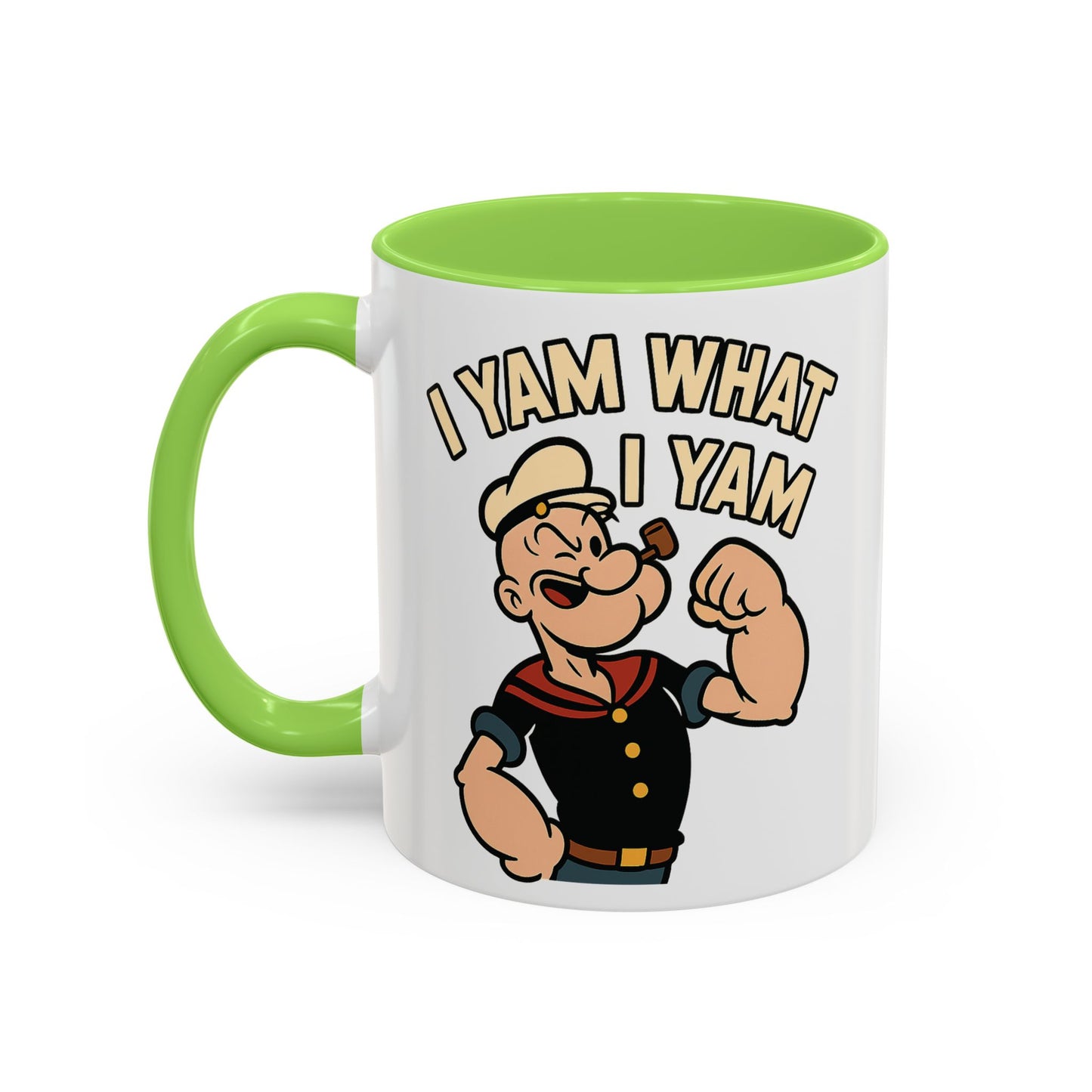 Popeye Power Mug – “I Yam What I Yam” Retro Classic