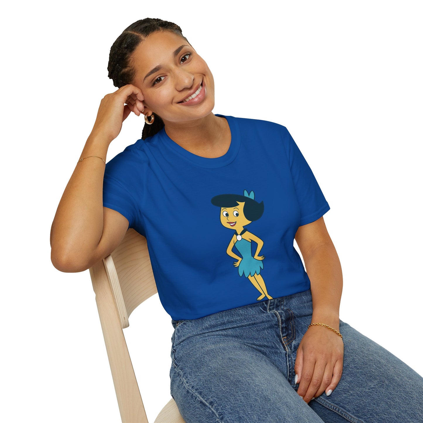 Betty Rubble Retro Softstyle T-Shirt