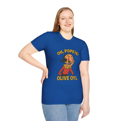 Olive Oyl Retro Tee – The Queen of Quirky Charm!