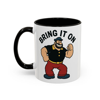 Bluto Retro Mug – “Bring It On” Bold Classic