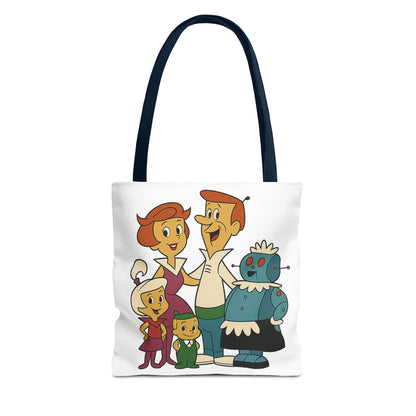 Jetsons Tote Bag - Retro-Future Cartoon Nostalgia Fashion Accessory