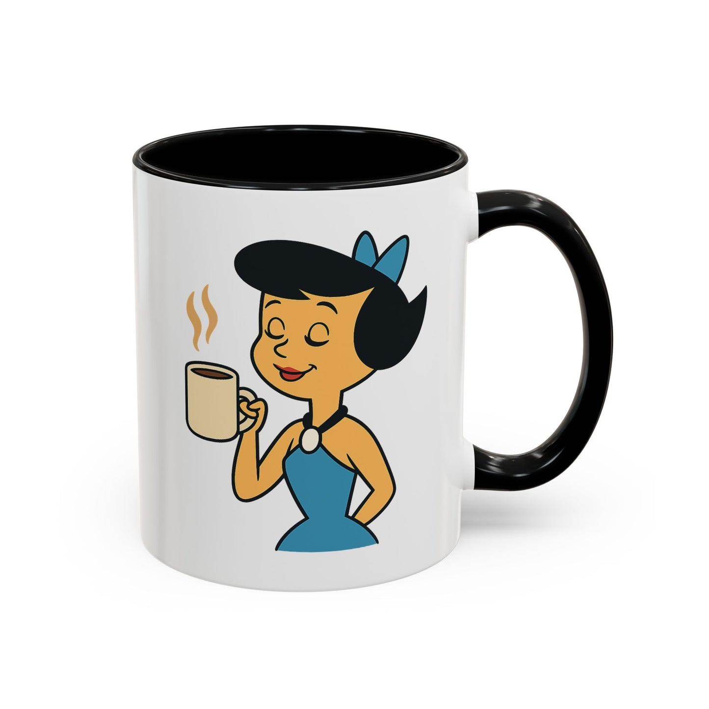 Bedrock Beauty Betty Rubble Retro Mug