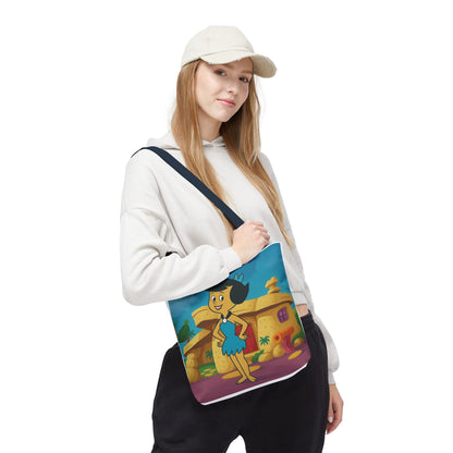 Betty Rubble Tote Bag - Retro Chic Nostalgia Accessory