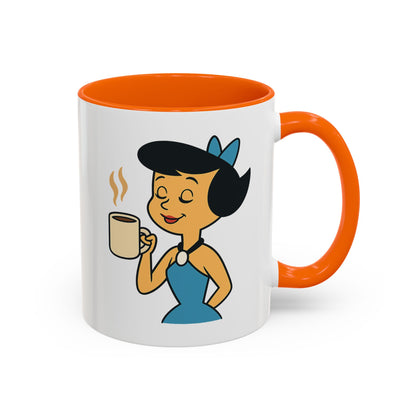 Bedrock Beauty Betty Rubble Retro Mug