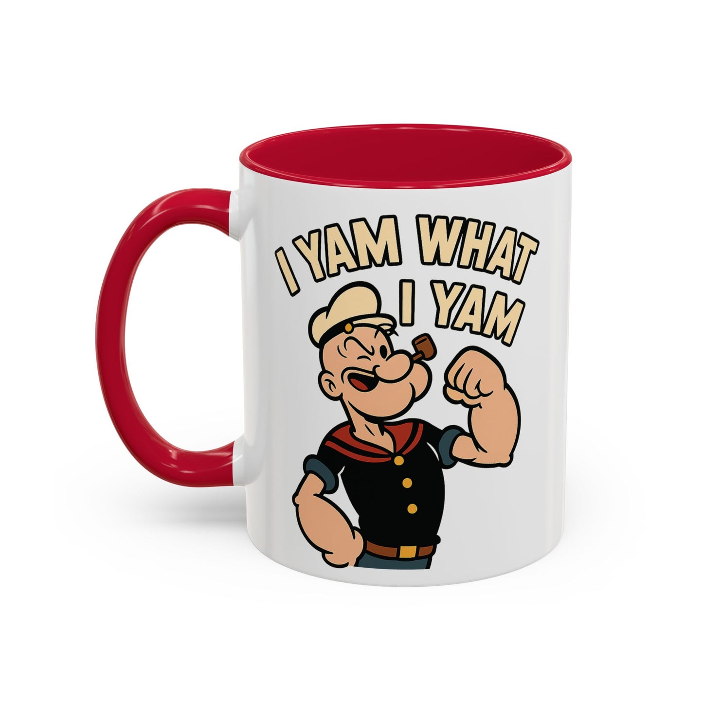 Popeye Power Mug – “I Yam What I Yam” Retro Classic