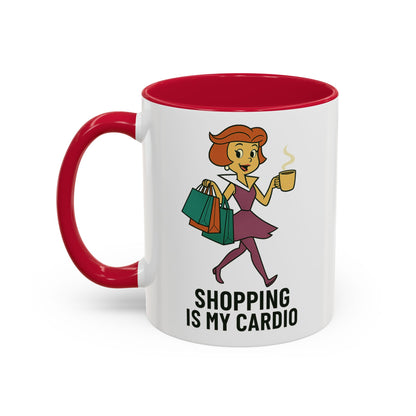 Jane Jetson Mug – “Shopping is My Cardio”