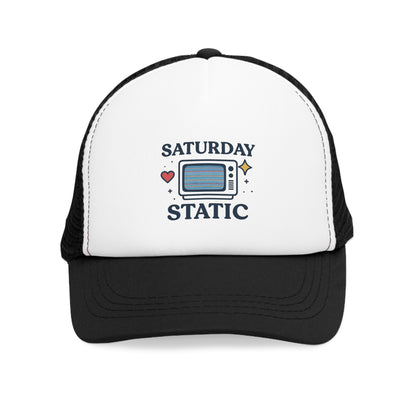 Saturday Static Retro Trucker Cap