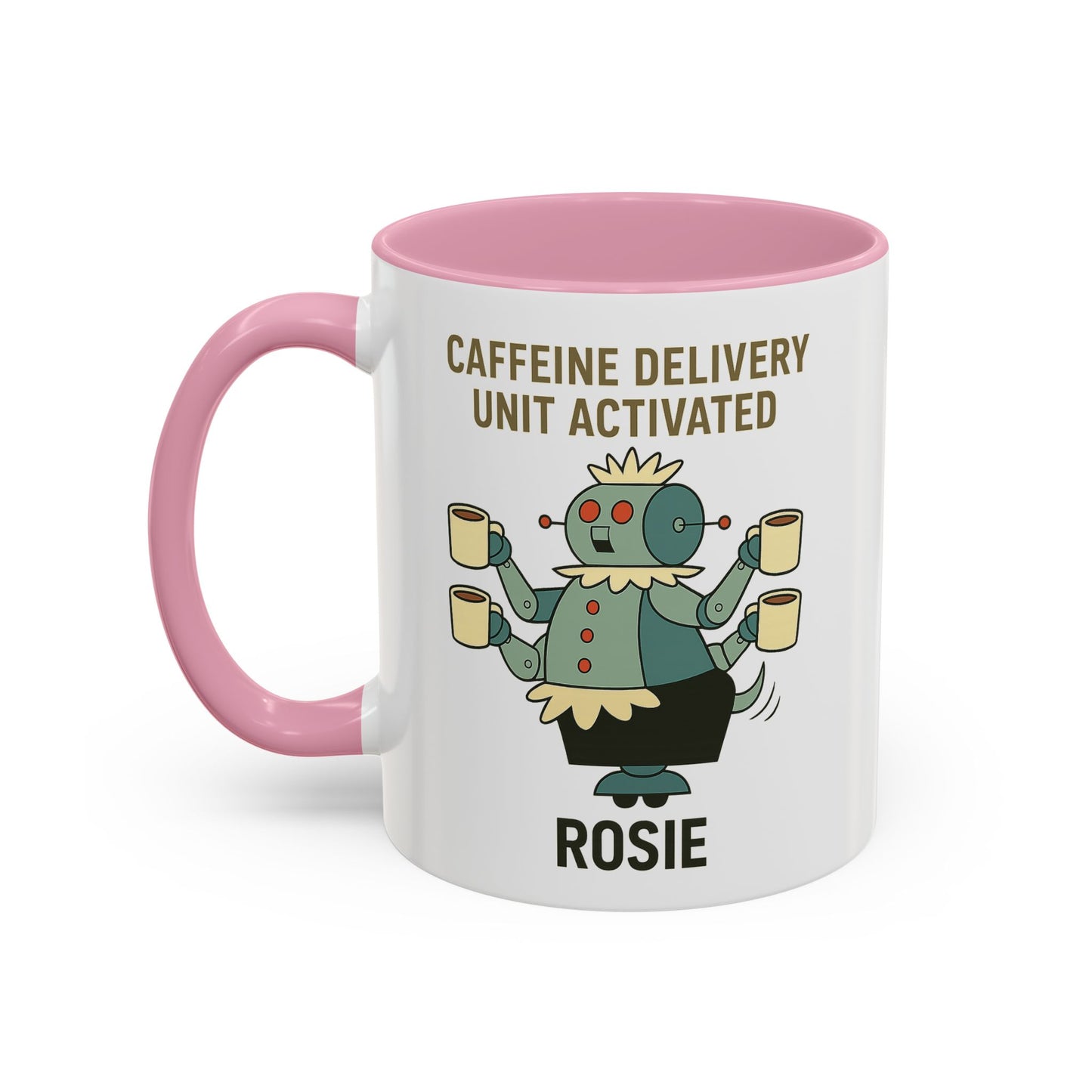 ☕ Rosie Jetson Mug – Caffeine Delivery Unit Activated! ⚡🤖✨