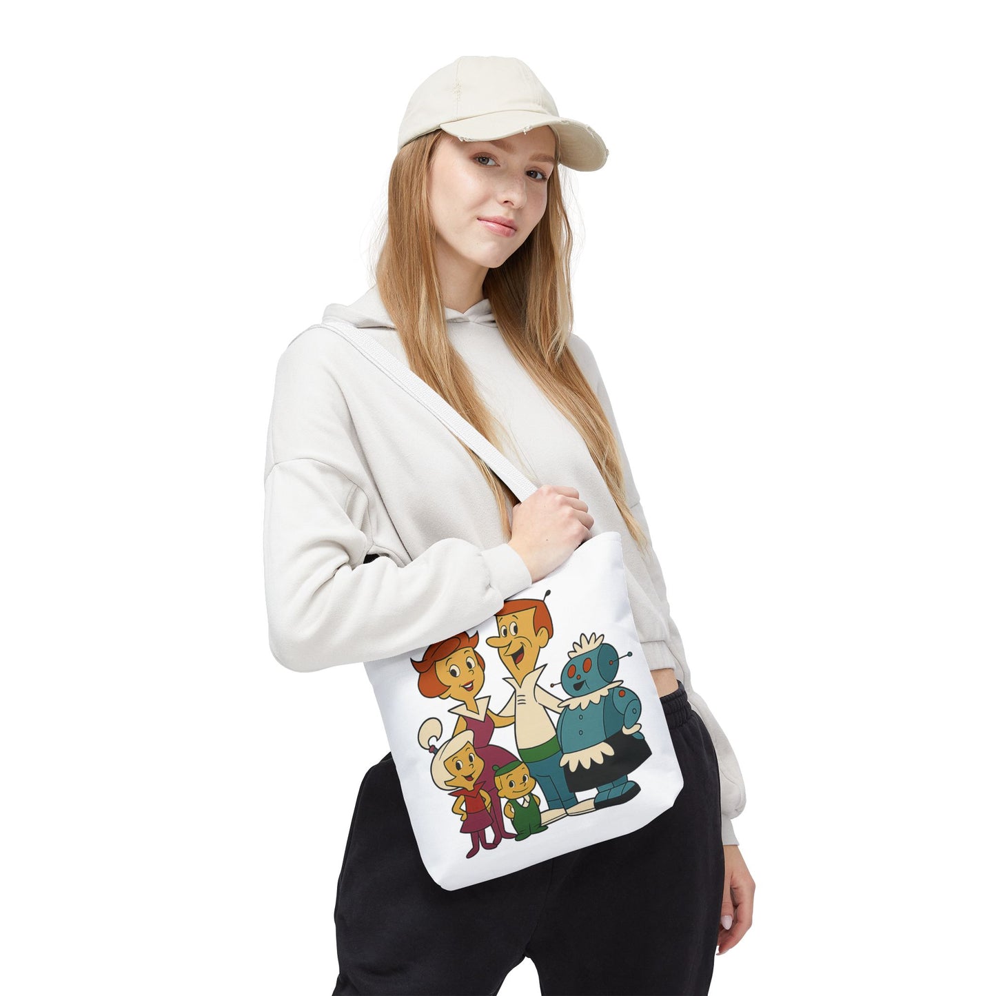 Jetsons Tote Bag - Retro-Future Cartoon Nostalgia Fashion Accessory