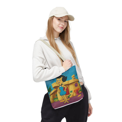 Betty Rubble Tote Bag - Retro Chic Nostalgia Accessory