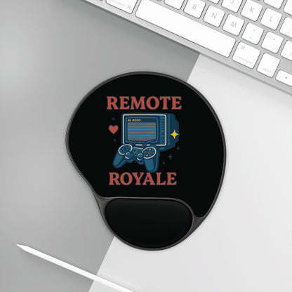🖱️Remote Royale™ Retro Gamer Mouse Pad (Ergonomic Edition)