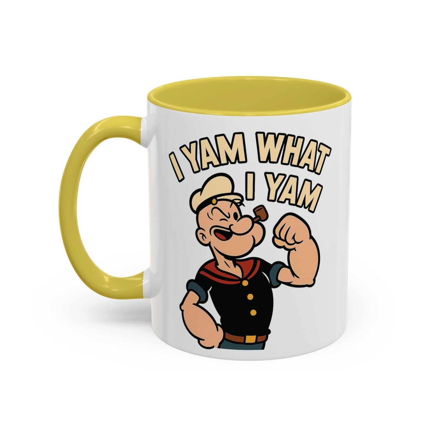 Popeye Power Mug – “I Yam What I Yam” Retro Classic