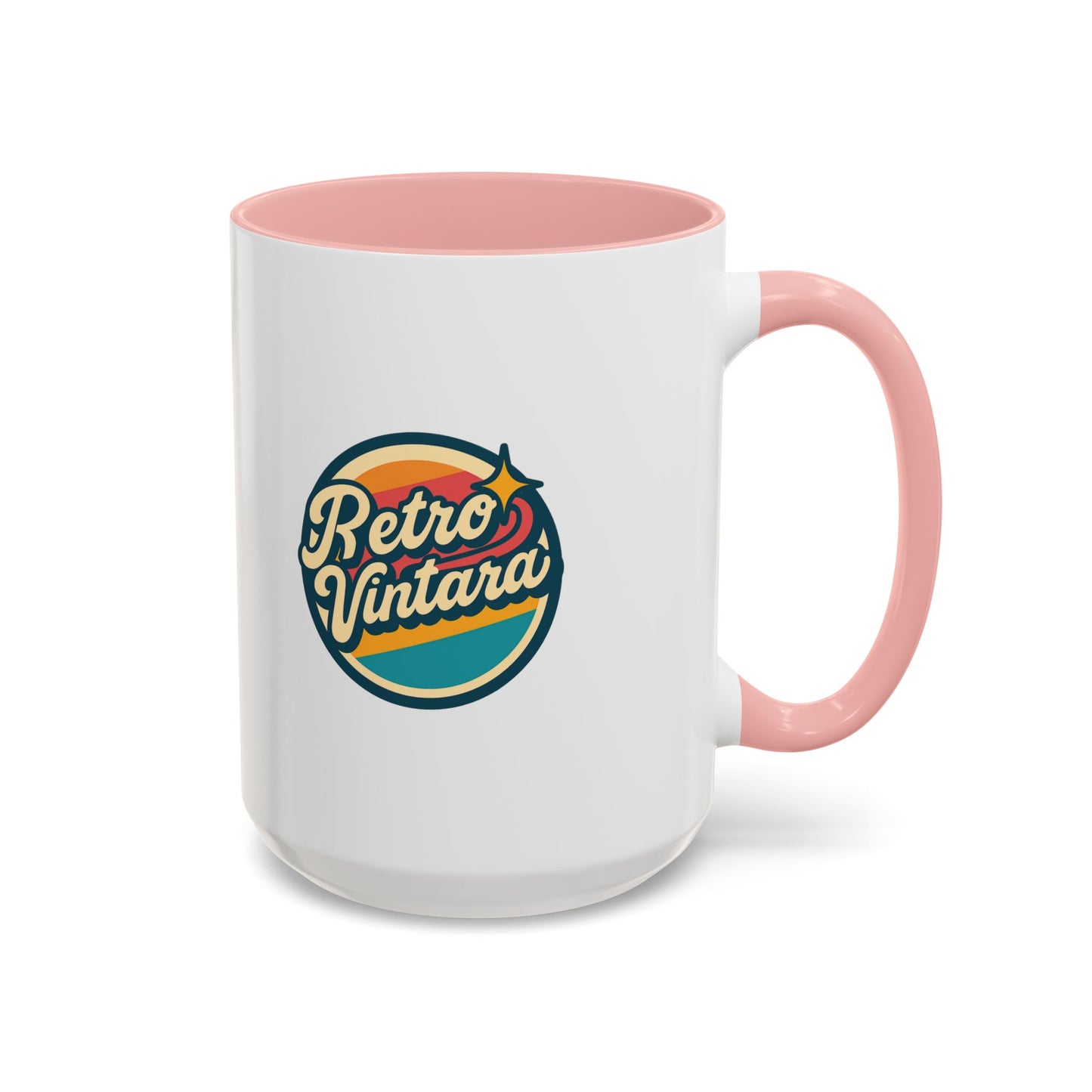 Accent Coffee Mug — Retro Arcade "You Win" Gamer Coffee Cup