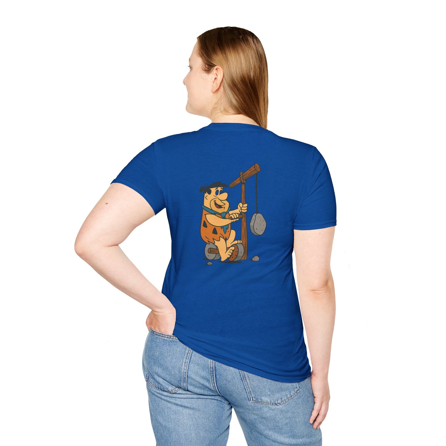 Retro Fred Flintstone Softstyle T-Shirt