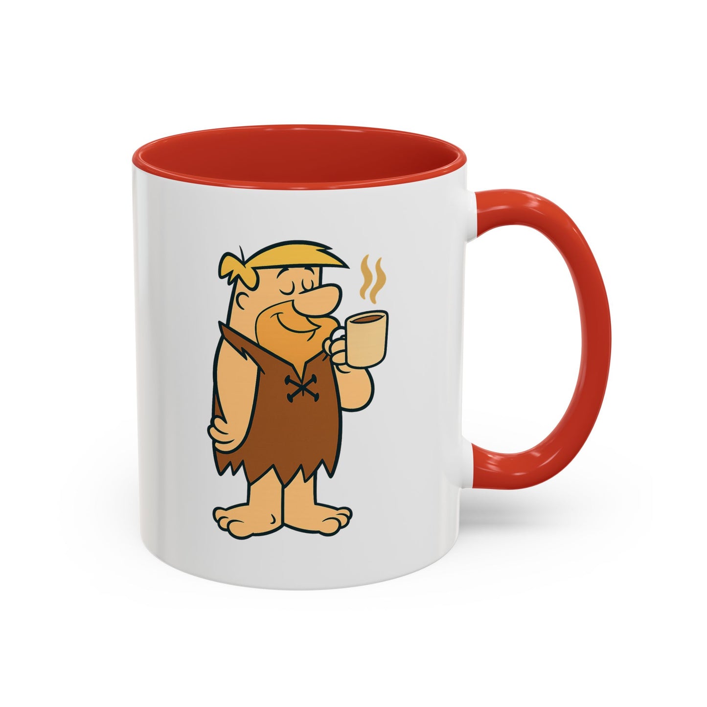 Barney Brew Time Retro Flintstones Nostalgia Mug