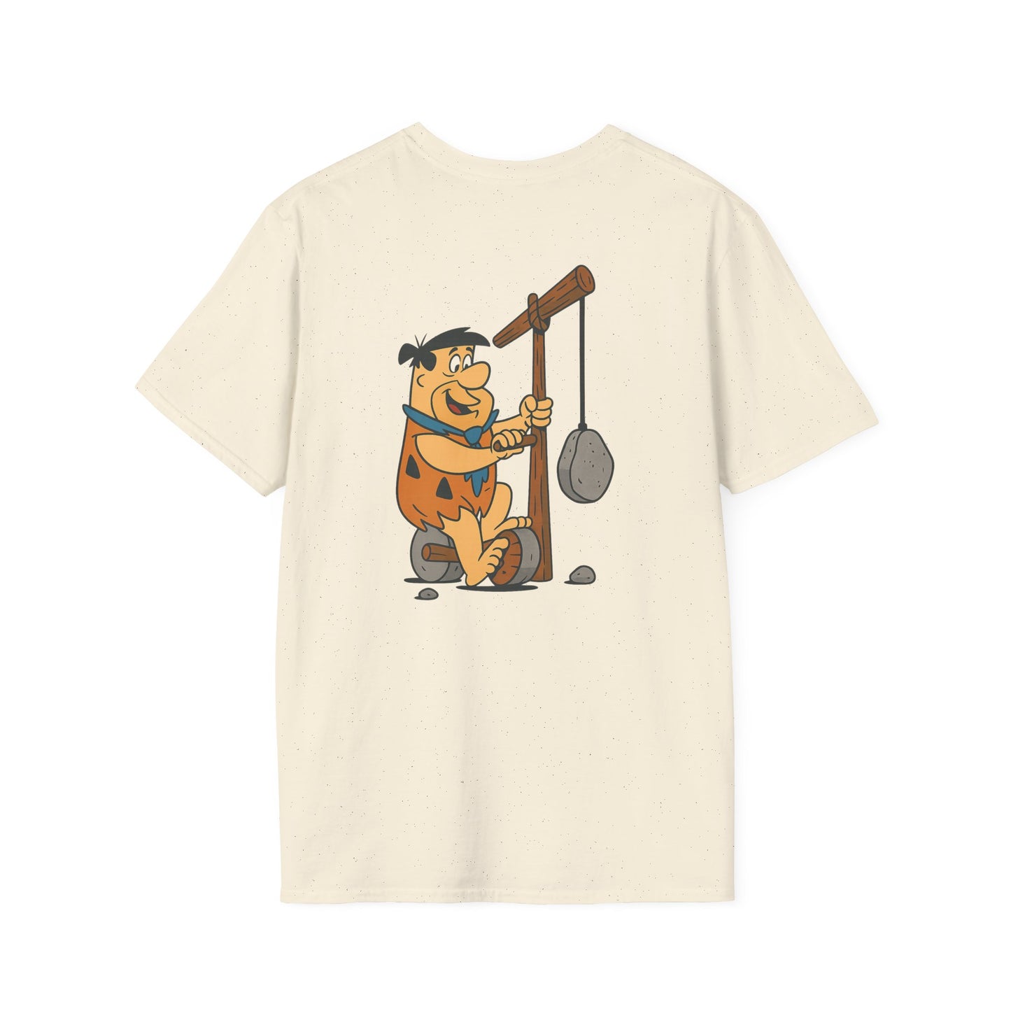 Fred Flintstone Tee - Retro Cartoon Inspired Unisex Heavy Cotton Tee