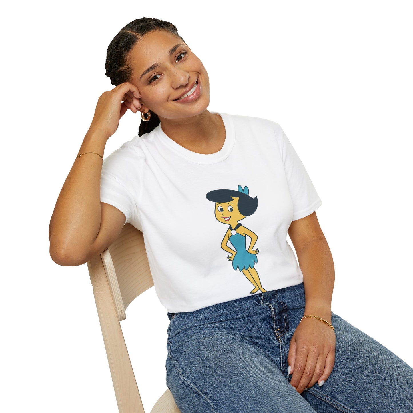 Betty Rubble Retro Softstyle T-Shirt